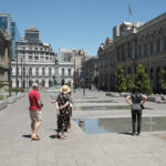 Gov't buildings in Santiago